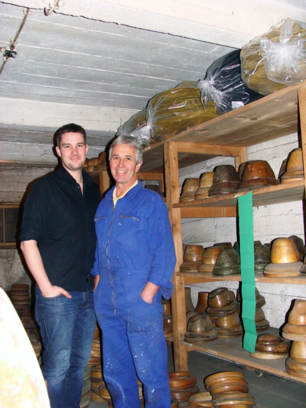 Vater und Sohn Hutmacher Innsbruck