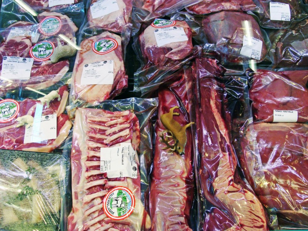 Fleisch, Markthalle