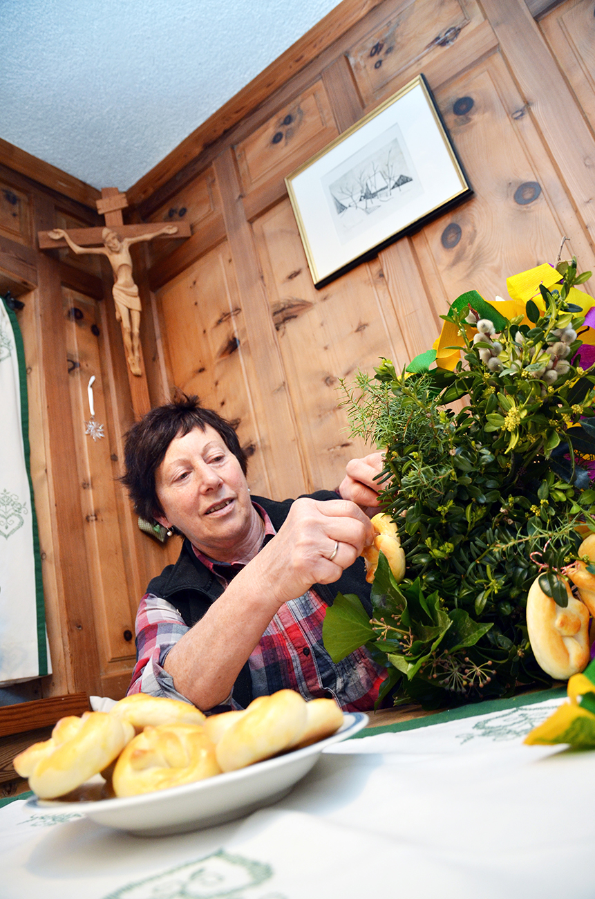 Palmbuschenbinden