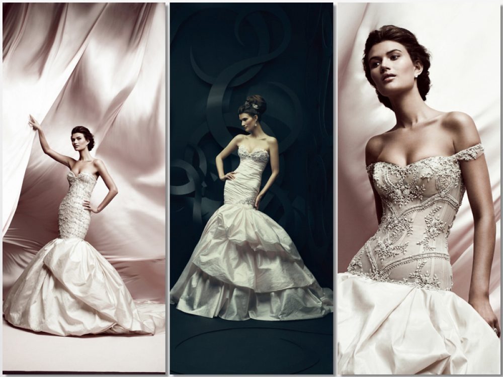 Brautkleider mit Swarovski Elements von Ines Di Santo