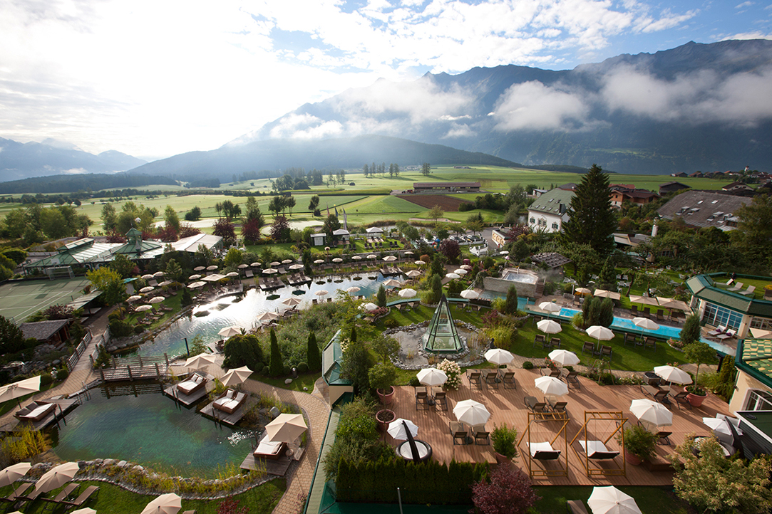Wellnesbereich im Alpenresort Schwarz