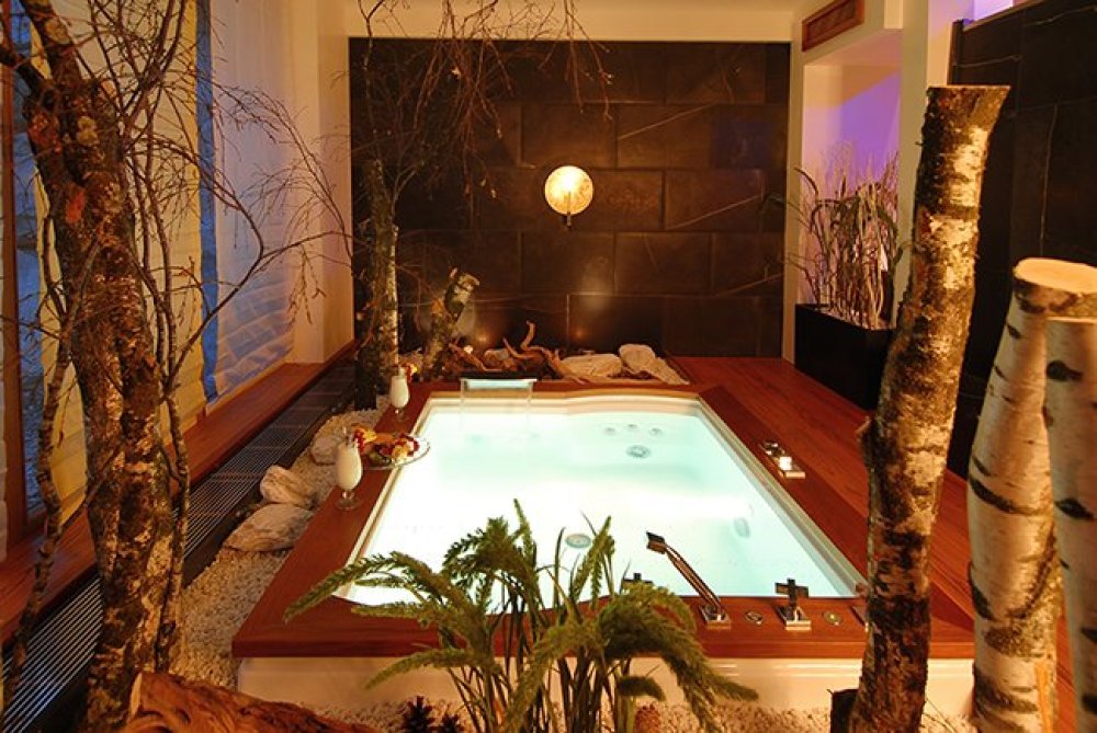 Garden Suite des Alpenresorts Schwarz