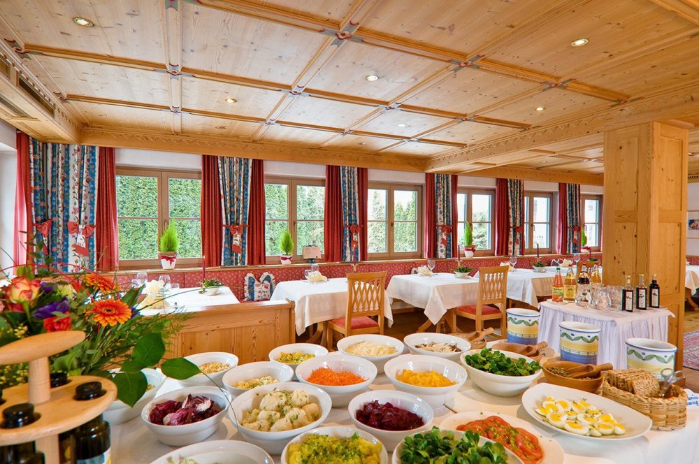 Speisesaal, Biohotel Schweitzer
