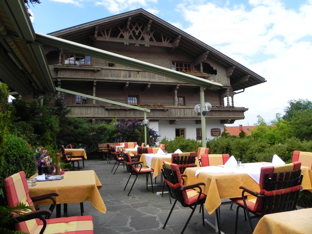 Terrasse Wilder Mann