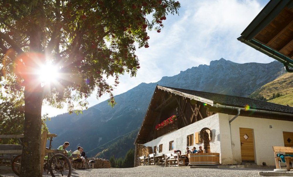 Mountain hut food Innsbruck