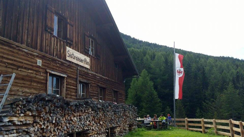 Eine urige Hütte