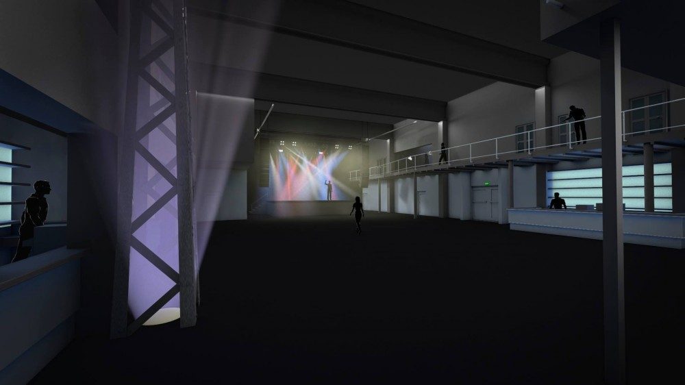 So wird die Music Hall Innsbruck nach getaner Putzarbeit aussehen. (Rendering: Music Hall)