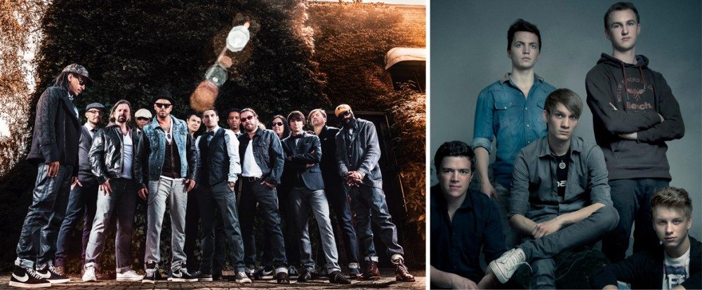 Konzerthighlights zum Auftakt: die Söhne Mannheims und Tagträumer (Fotos: Söhne Mannheims, Tagträumer)