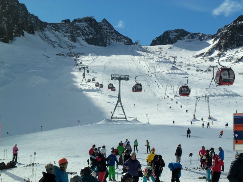 Il ghiacciaio dello Stubai