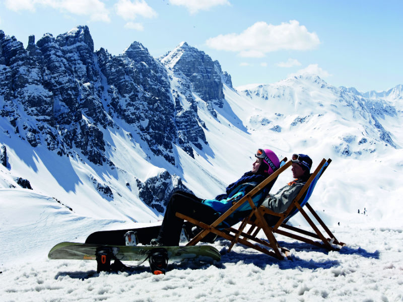 Die Mountain Area - Axamer Lizum - neben Action auch jede Menge Entspannung (Foto: © 2010 | TVB Innsbruck)