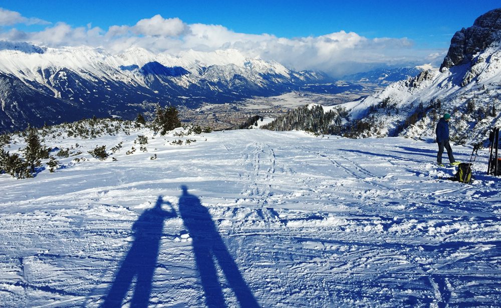 Schneeschuhwandern in Innsbruck Viewklein