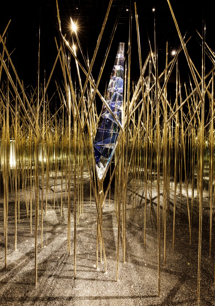 Kristallwald, Eden und ein bißchen funkelnde Fantasie. Die neuen Wunderkammern laden zum Träumen ein. Foto: Swarovski Kristallwelten