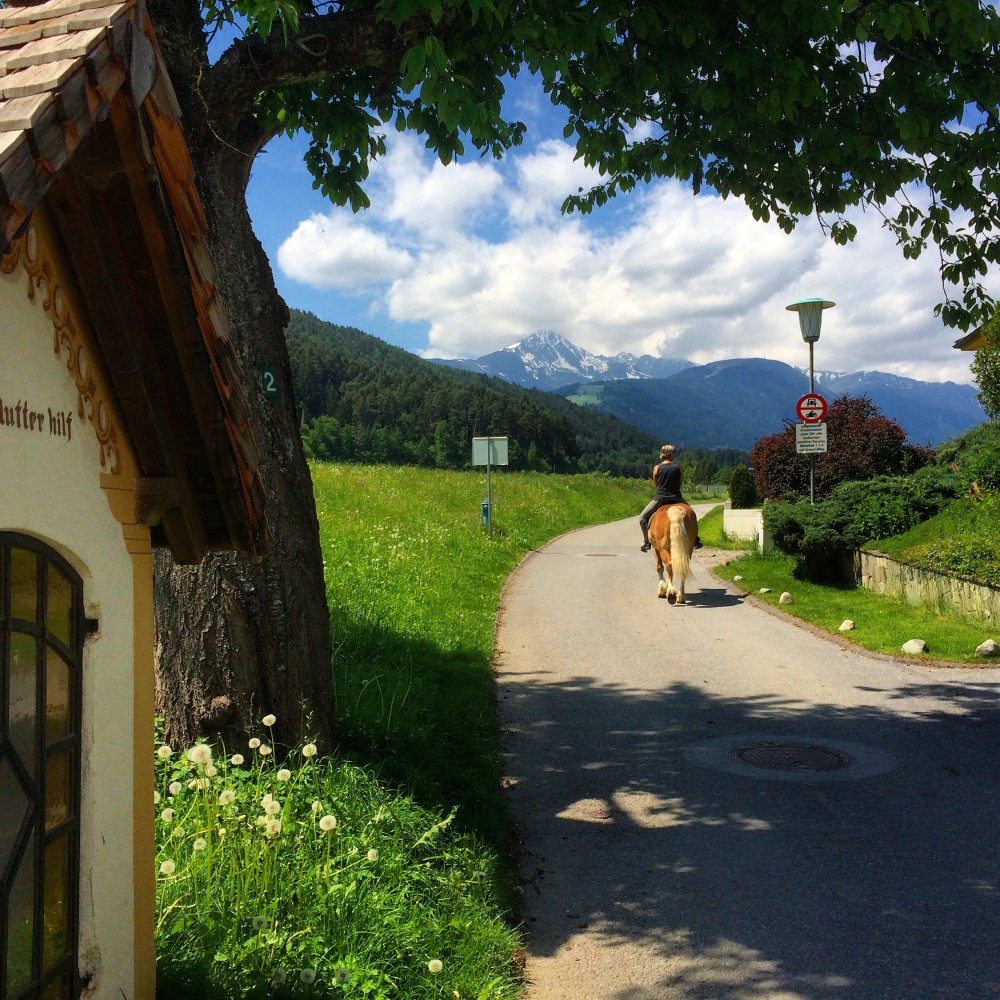 Der Weg ins Himmelreich ob Kematen.