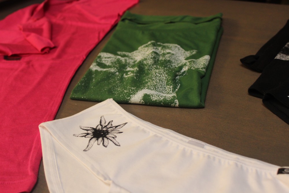 Traditionelleres gibt es auch in der Garage Span. Die Panties mit Edelweiß sind fast schon Innsbrucker Klassiker. Foto: Kristina Erhard