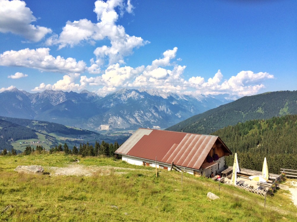 Spektakulär: der Ausblick von der Saigis Alm. Bonus: die superbe regionale Küche.