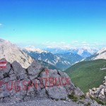 Eine Hommage an die deutschen Gäste Innsbrucks: der Zugspitzblick am Goetheweg