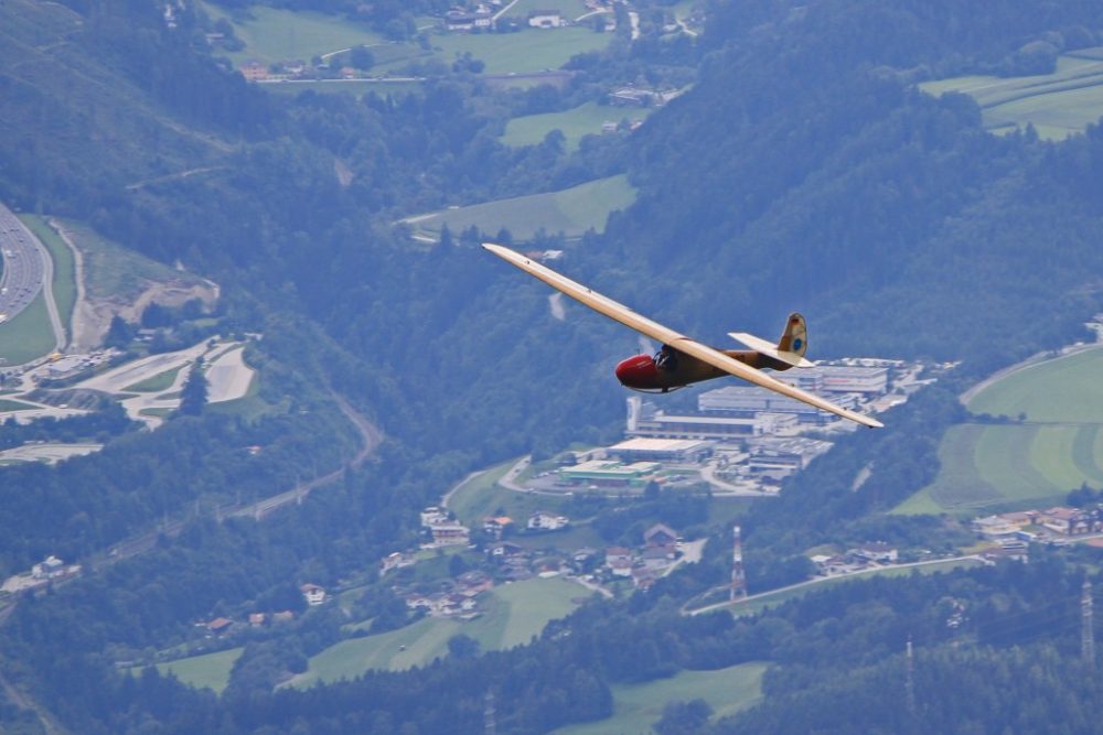 Glider plane tours available year round
