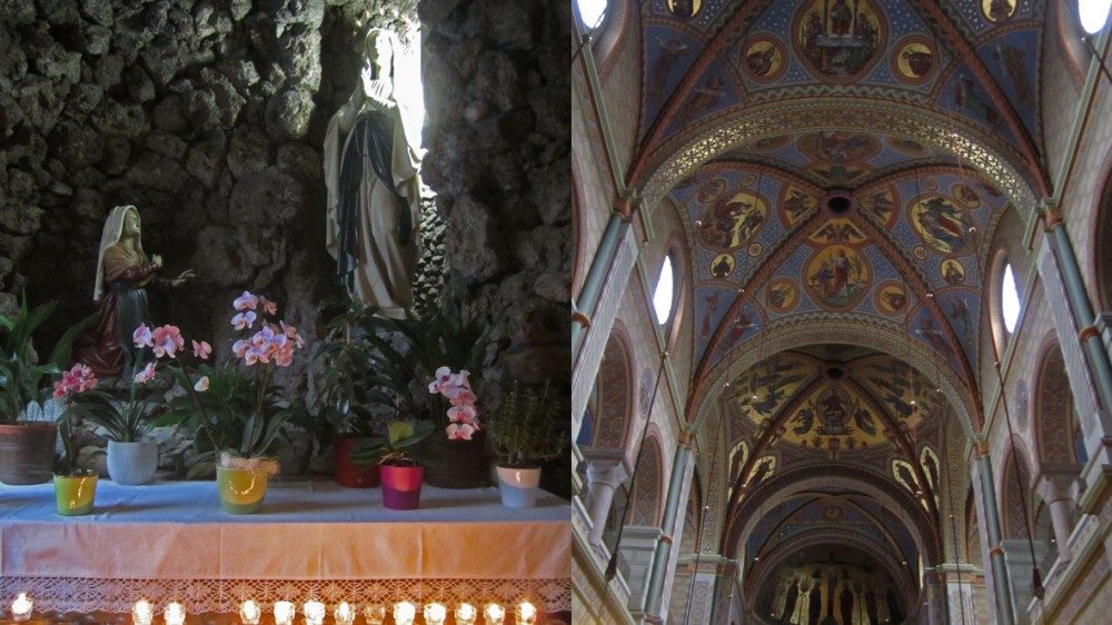 Seitenkapelle, Deckenansicht