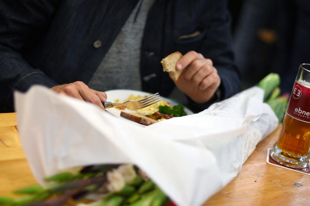 Hier verschwindet die Leibhaftige wieder.... Foto: Vil Joda.