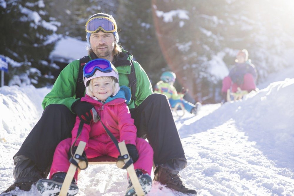 Familienrodler. Foto: TVB Innsbruck