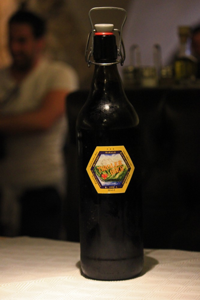 Bierol is brewed locally in Innsbruck