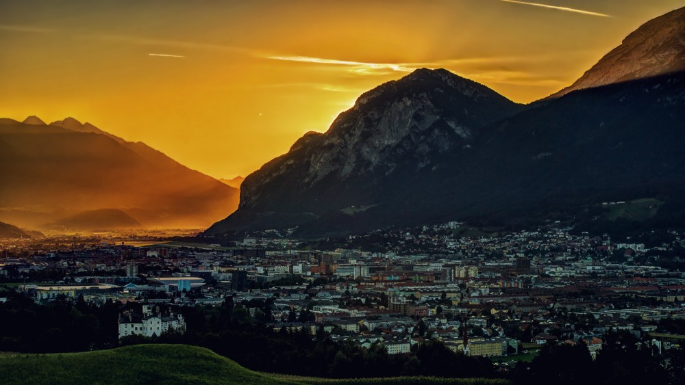 Sonnenuntergang Innsbruck @Danijel Jovanovic