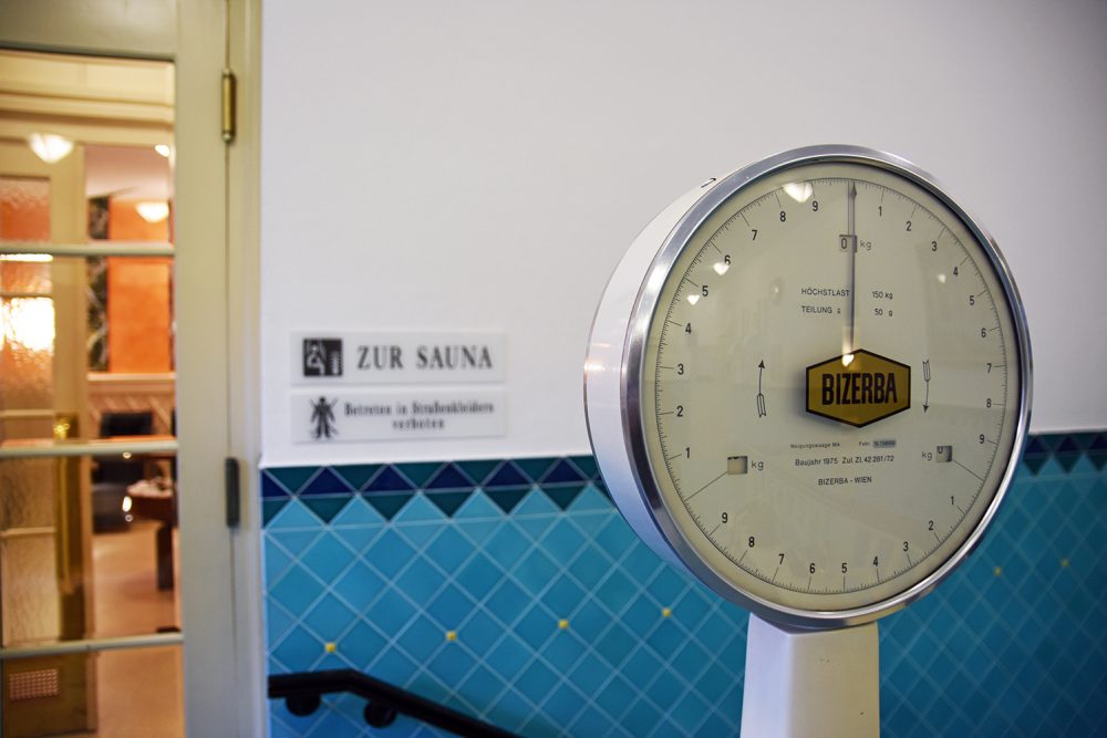 La bilancia romana segna decisamente troppo quindi non ci metto più piede sopra Foto: Vil Joda.