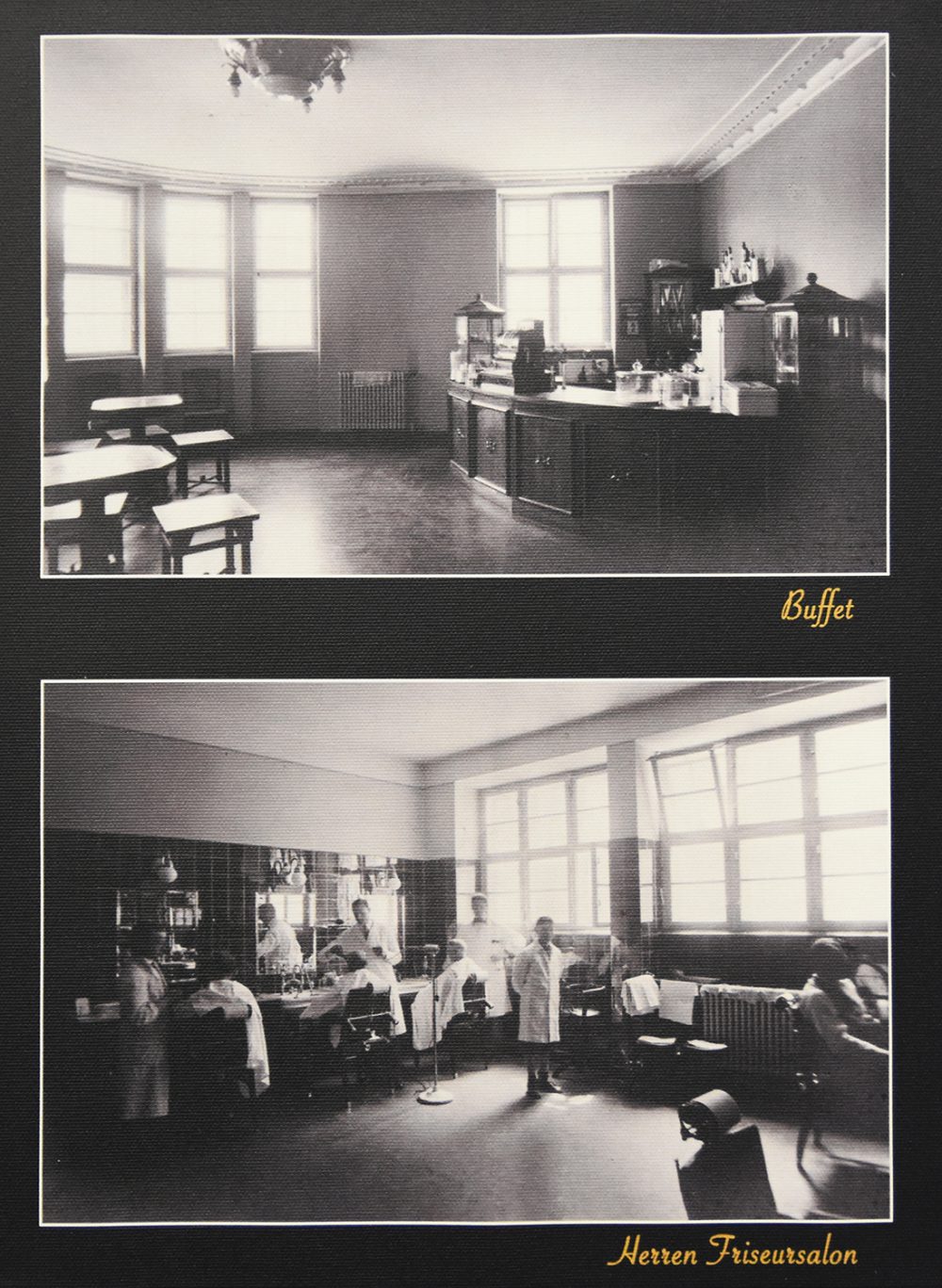 Così era il buffet e c’era persino un barbiere. Foto: Vil Joda.