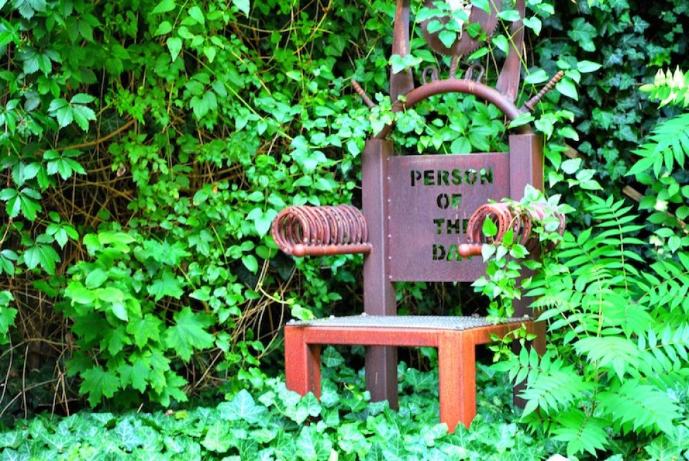 Der Thron vom "Rostbaron" Bernhard Witsch