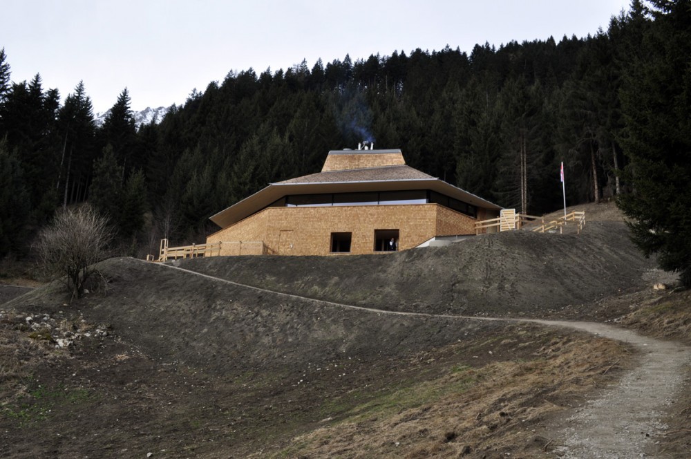 Und plötzlich ist der Blick frei auf die Umbrüggler Alm.