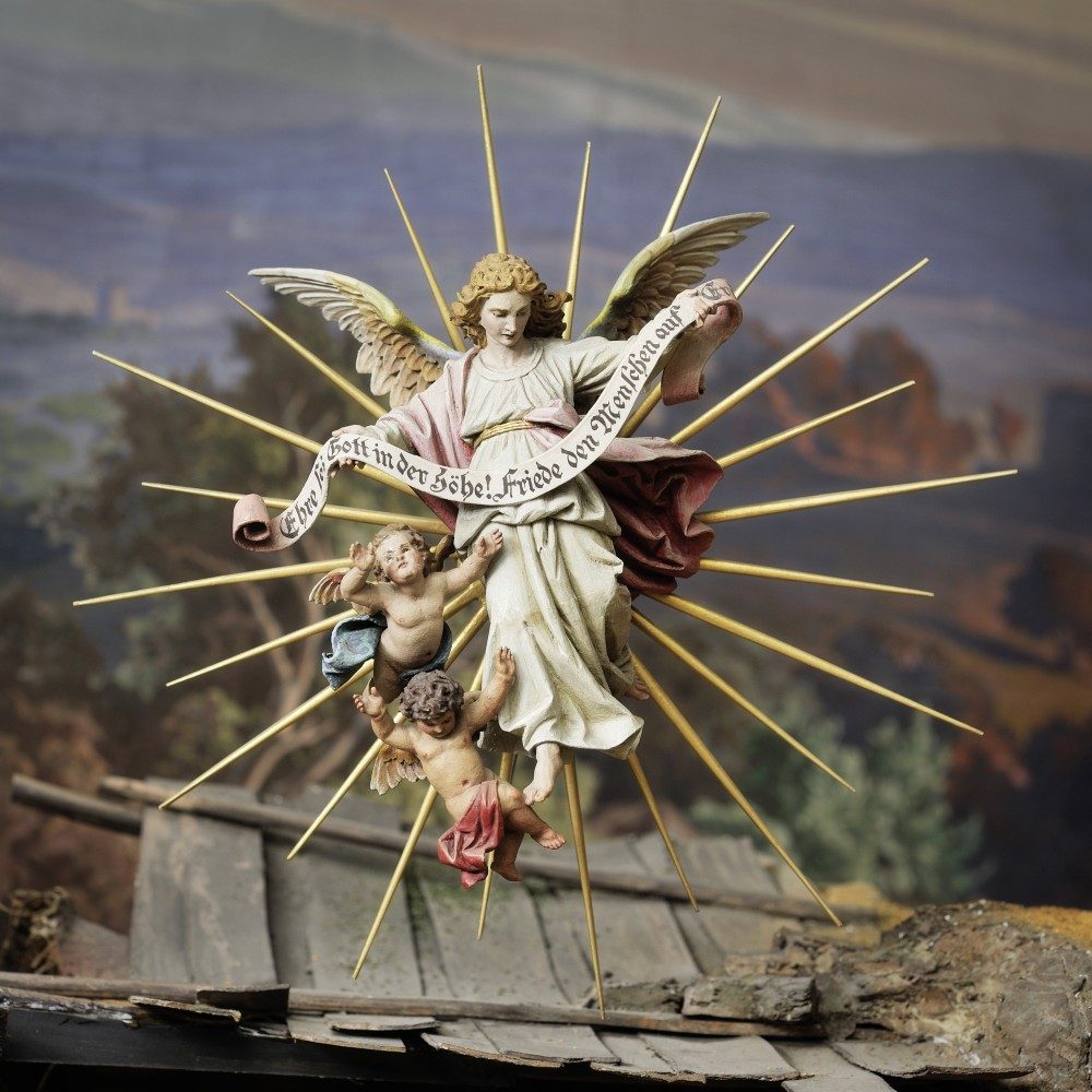 Dettaglio del presepe orientale del pittore Max Gehri (1847 - 1909) in mostra al Tiroler Volkskunstmuseum di Innsbruck fino al 2 febbraio 2016. Foto c Johannes Plattner.