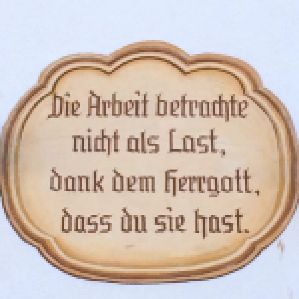 Sinn- und Wahrsprüche zieren viele Hauswände in Sistrans.