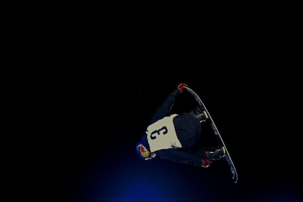 Canadian Pro Sebastien Toutant putting on a show at Air and Style 2016