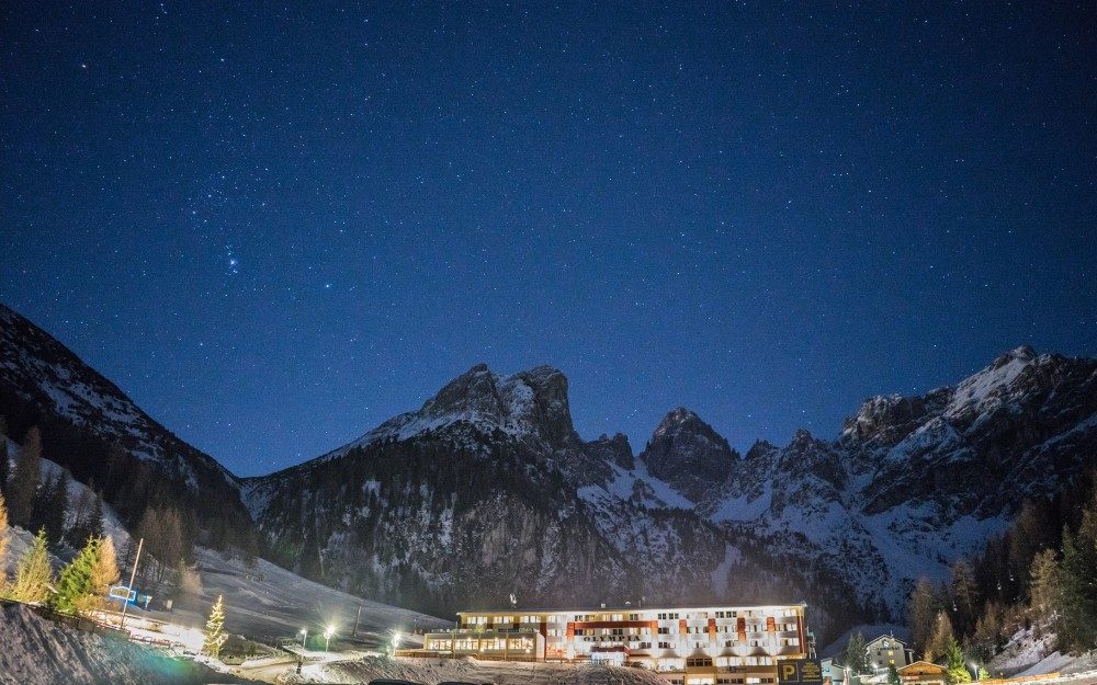 Nachtrodeln in der Axamer Lizum