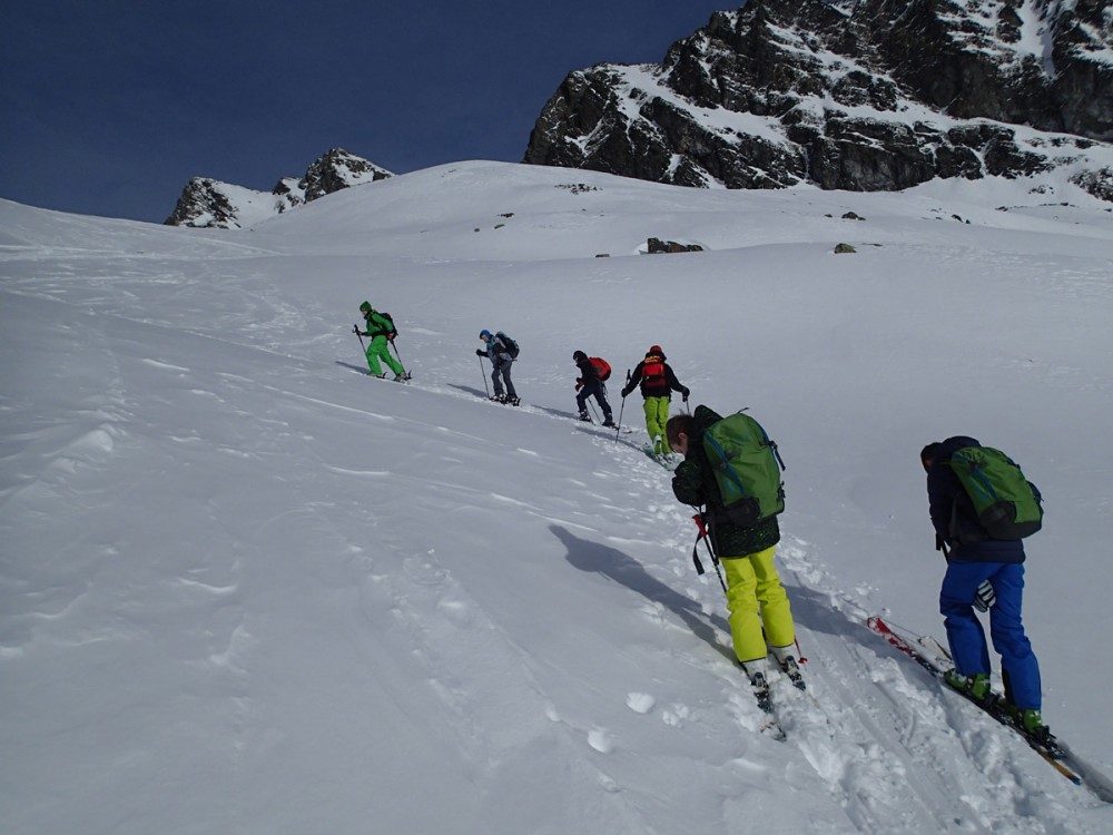 Skitour im freien Gelände