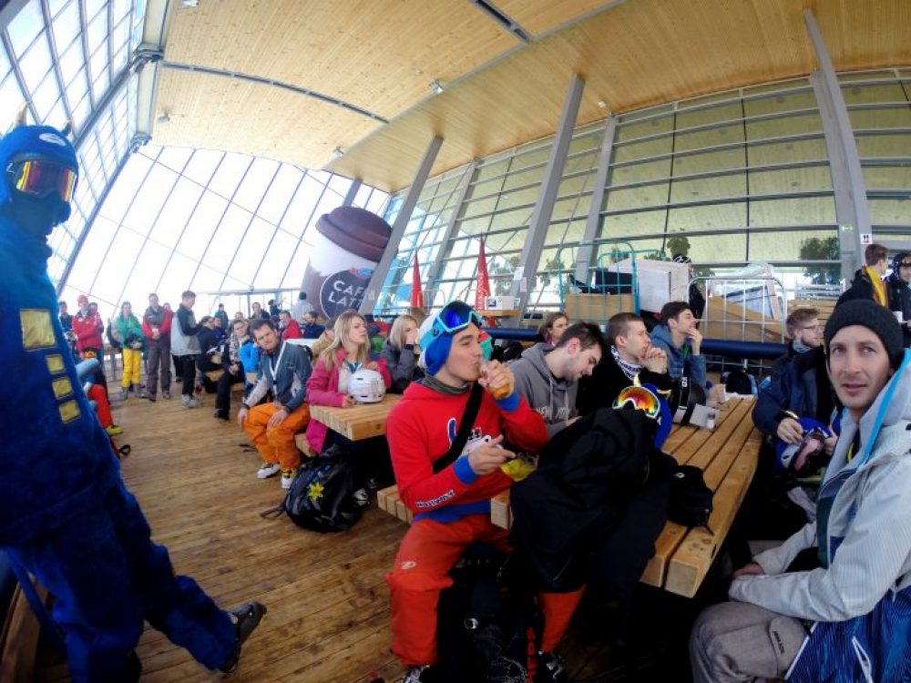 Skinnovation participants also enjoyed local Tyrolean food during lunch and dinner gatherings