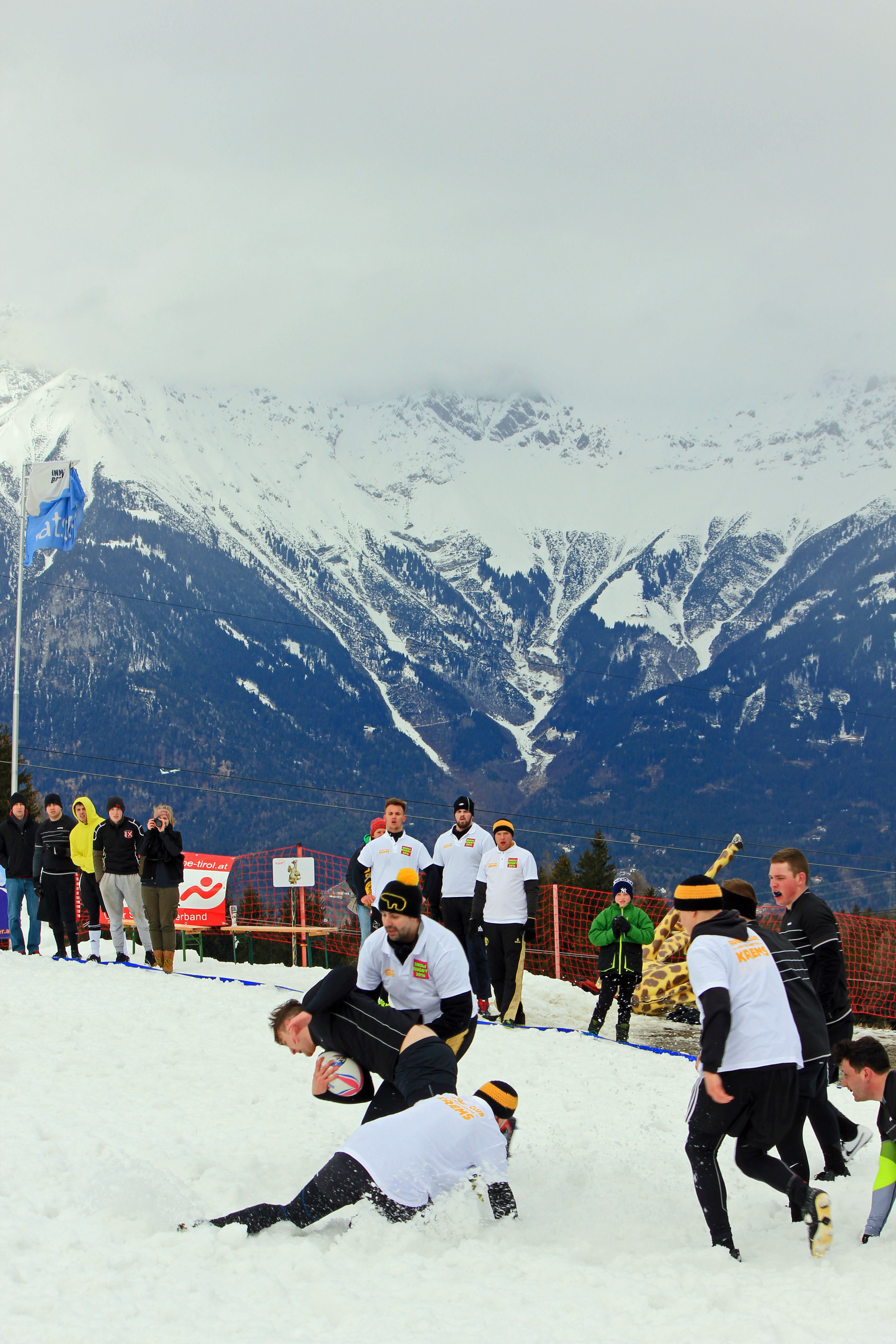 Snow Rugby tournament in Innsbruck