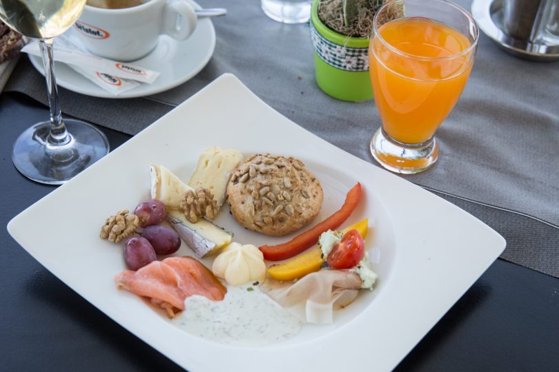Frühstücksauswahl ala Autorin.