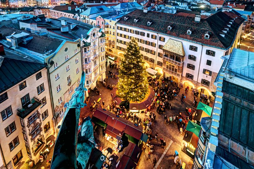 Innsbruck Stadturm Ausblick