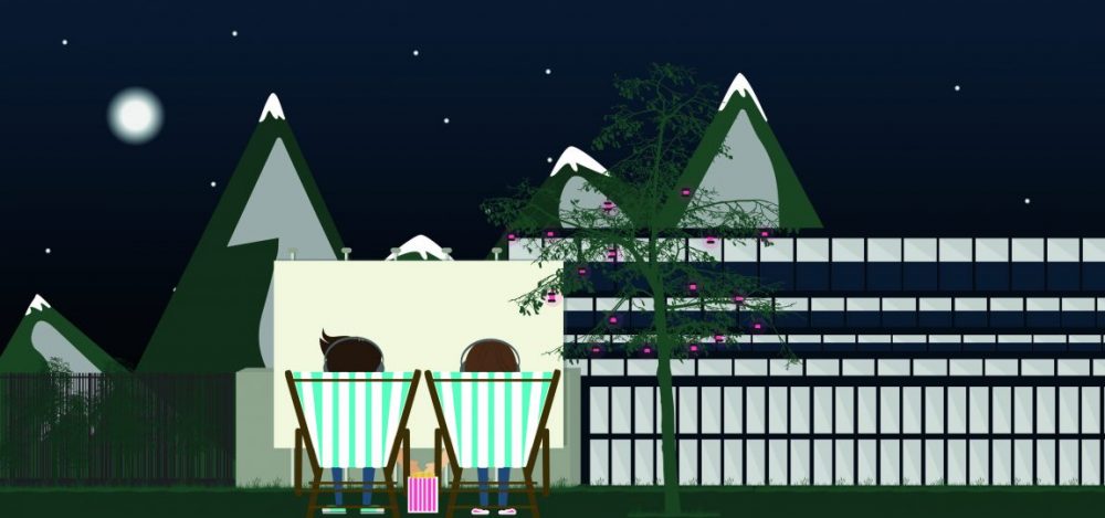 Zweite Auflage: „Silent Cinema“ am SoWi-Areal.