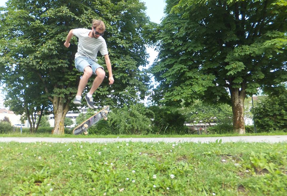 Skateboard ad Innsbruck
