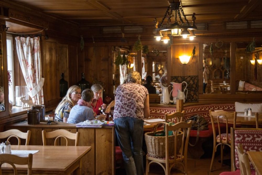 In der Gaststube des Landhotel Stern.