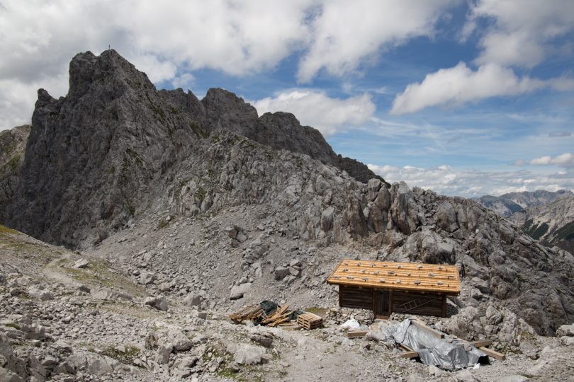 Die neu renovierte Geierwallyhütte - Foto August 2016.