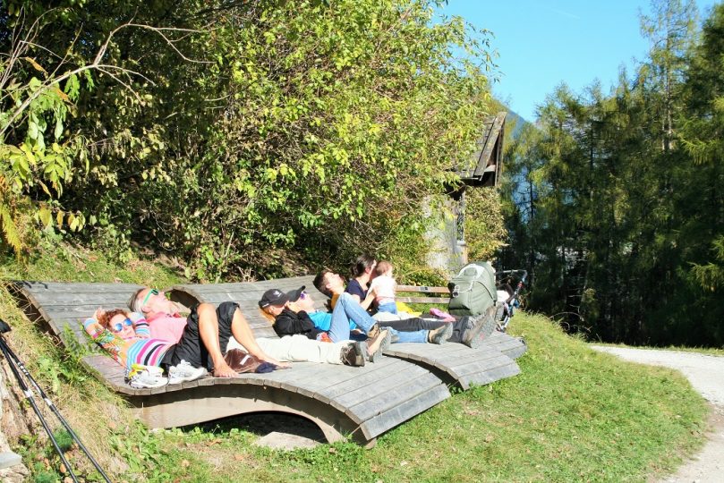 ... oder zum Verweilen an einem der Naturschauplätze. Foto: Tamara Kainz