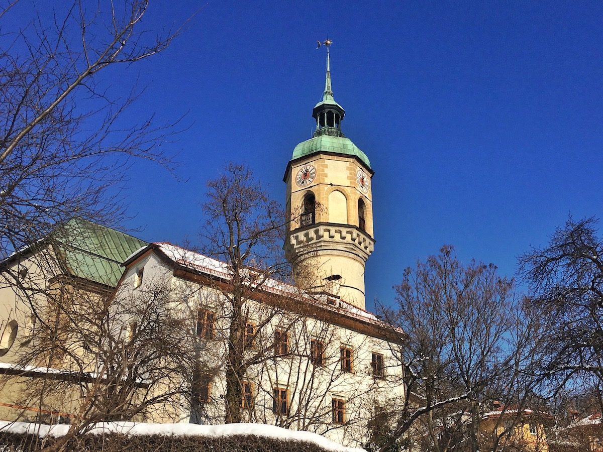 Die alte Höttinger Kirche Die alte Höttinger Kirche