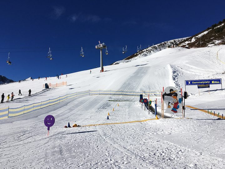The nursery slope at Kühtai