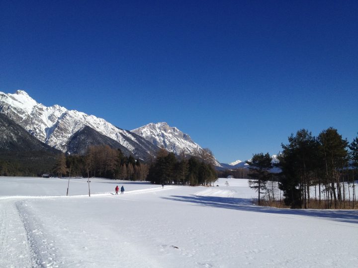Il panorama al Sonnenplateau di Mieming. Foto © Laura Manfredi