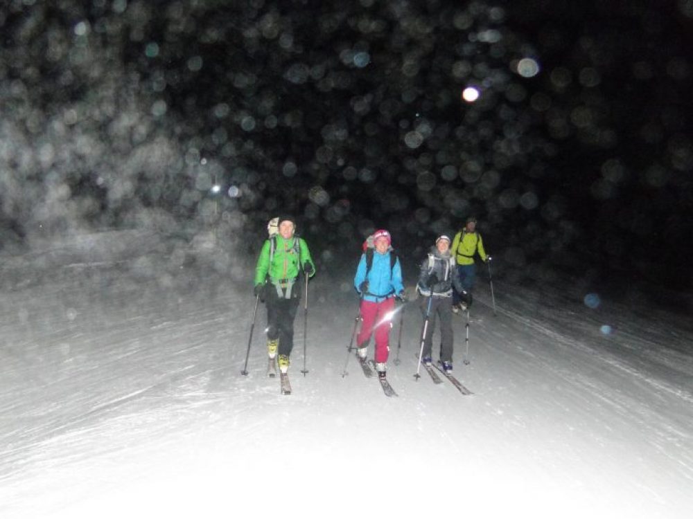 Nachtskitour Muttereralm