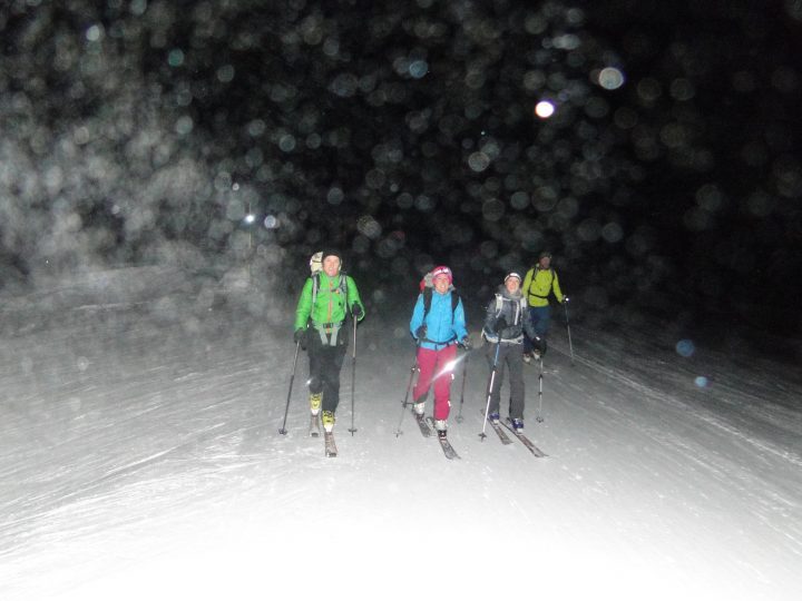 Nachtskitour Muttereralm
