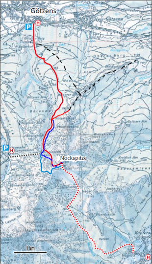skitour, freeride, freeride city, mutters, muttereralm, bahnnockspitze, saile